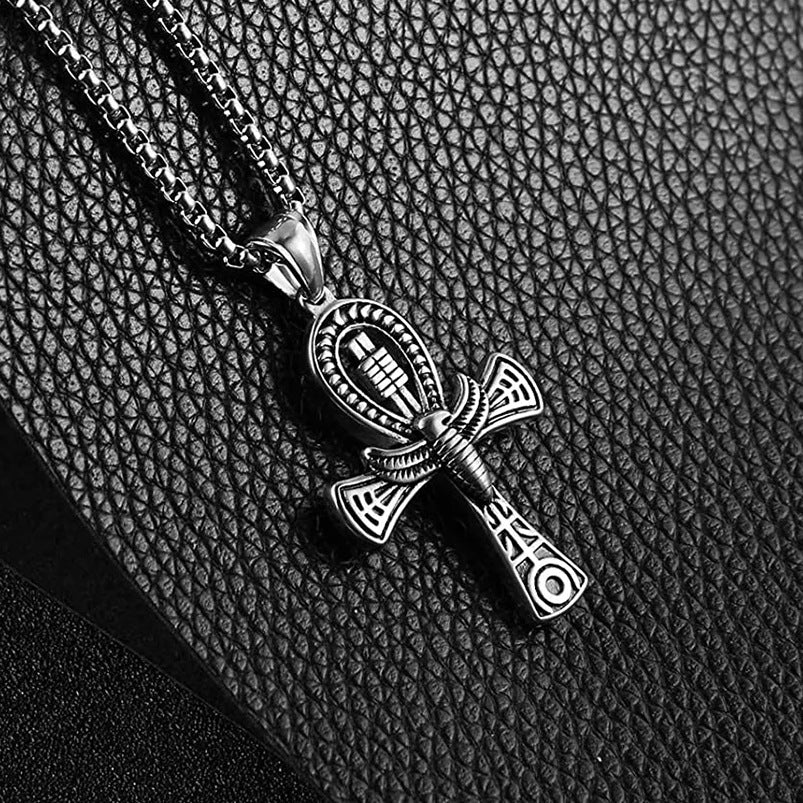 Wholesale Stainless Steel Twisted Punk Necklace